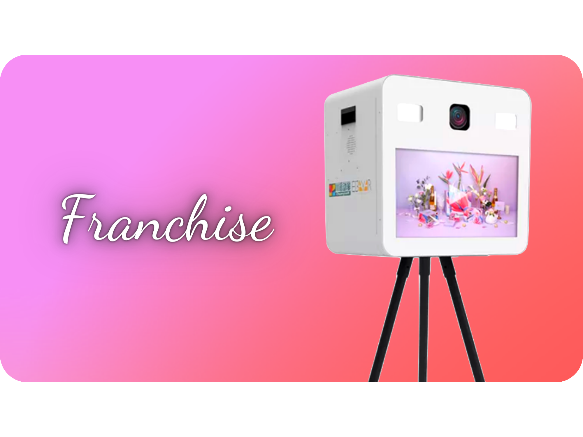 Achat Photobooth Franchise